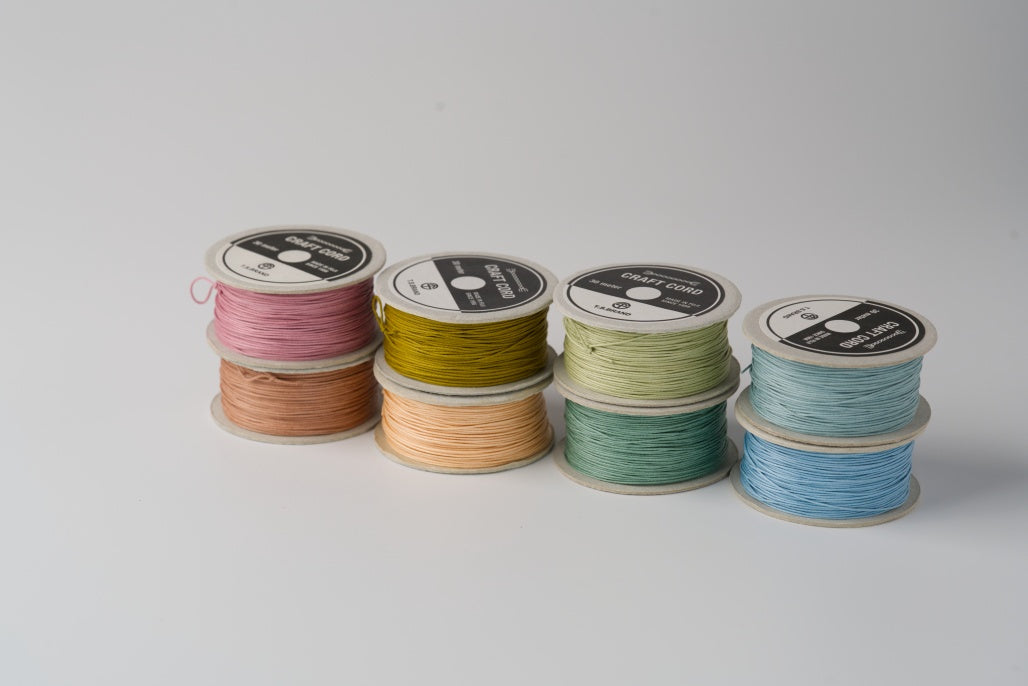 CRAFT CORD -wax cord 0.5mm- (ワックスコード) /PISTACHIO
