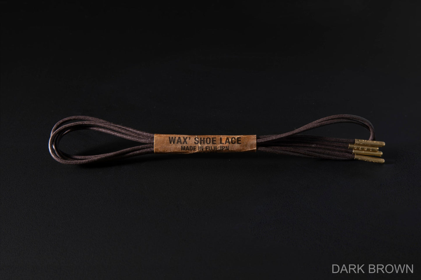 DRESS SHOELCE DARK BROWN