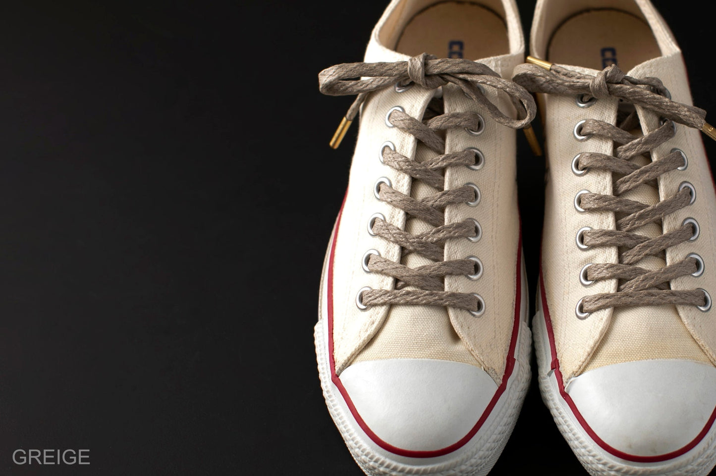 WAFFLE SHOE LACE GREIGE