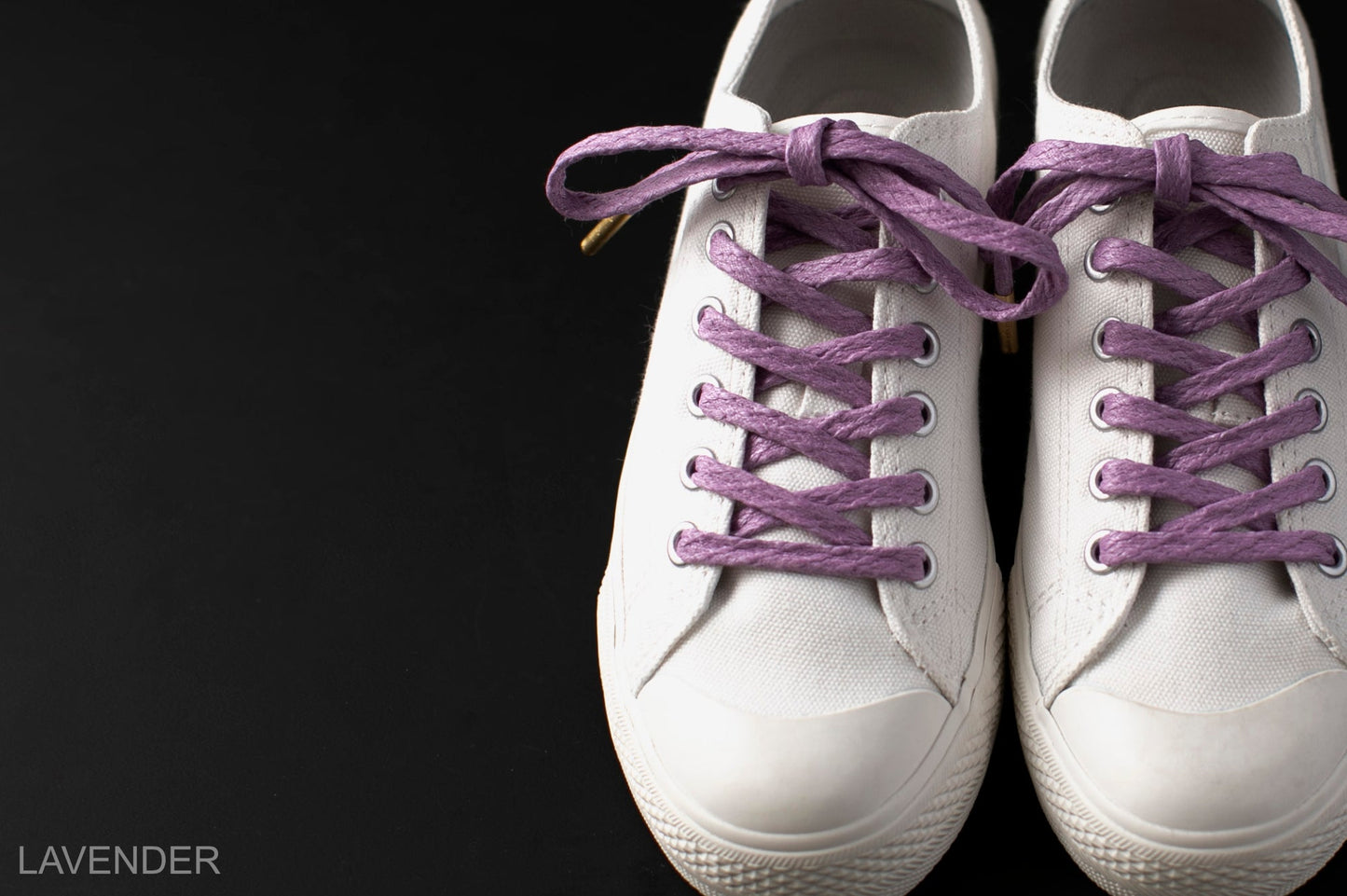 WAFFLE SHOE LACE LAVENDER