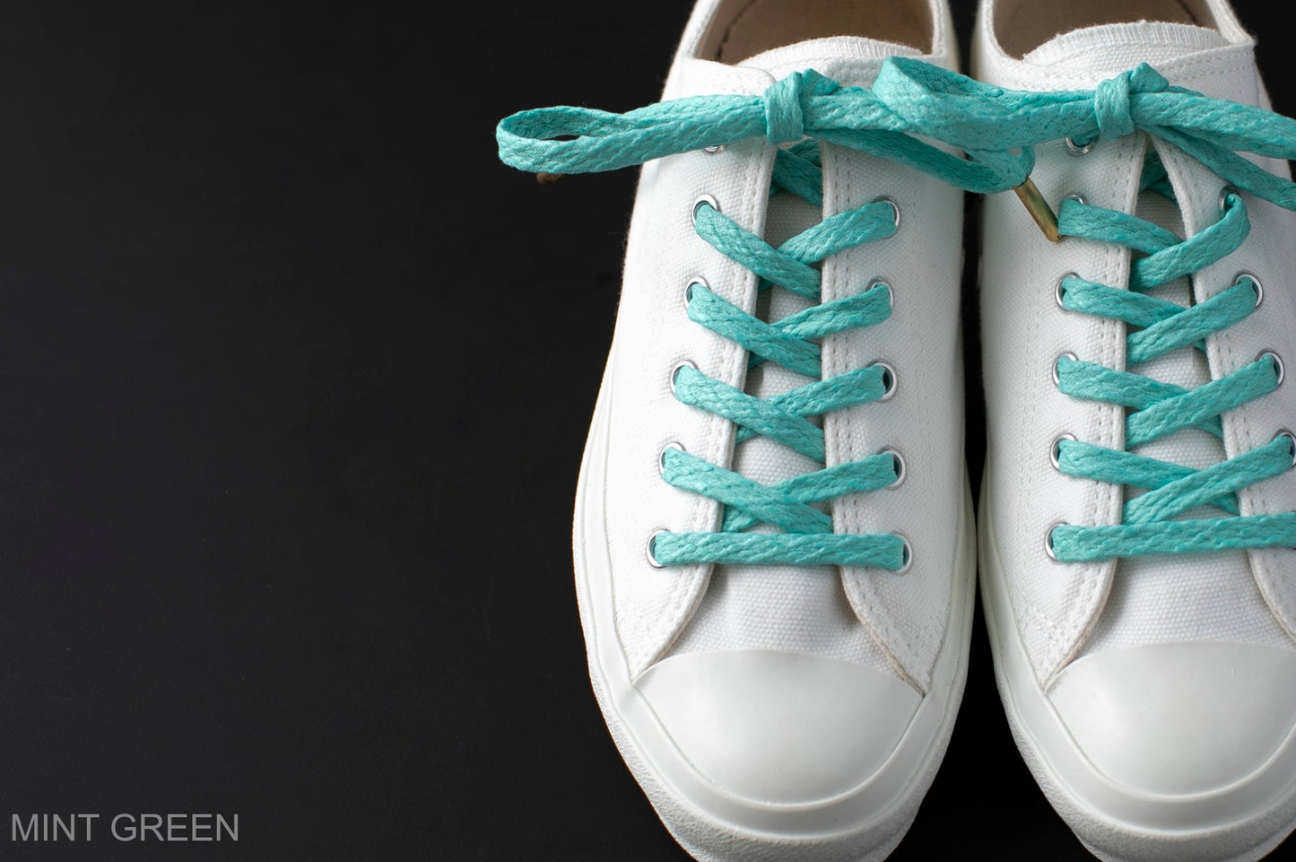 WAFFLE SHOE LACE MINT GREEN