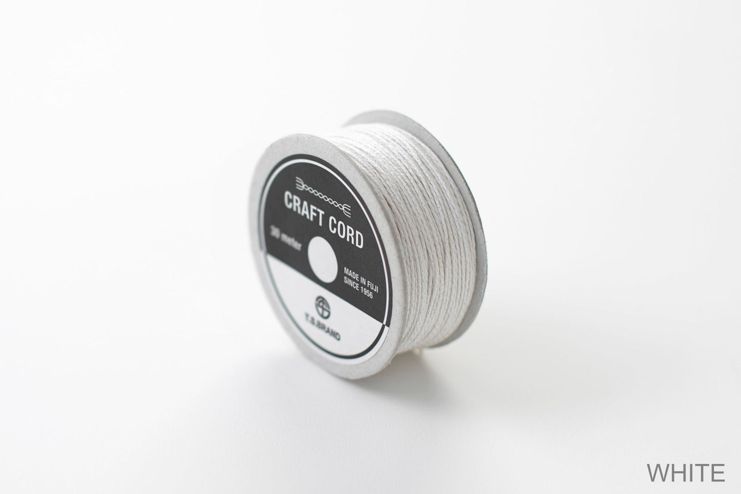 CRAFT CORD -GLITTER BLEND- WHITE