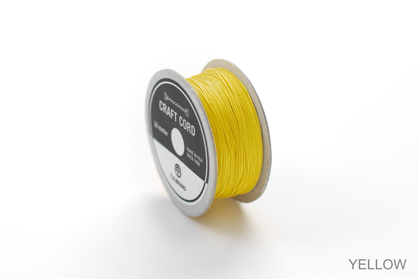 CRAFT CORD -WAX CORD- YELLOW