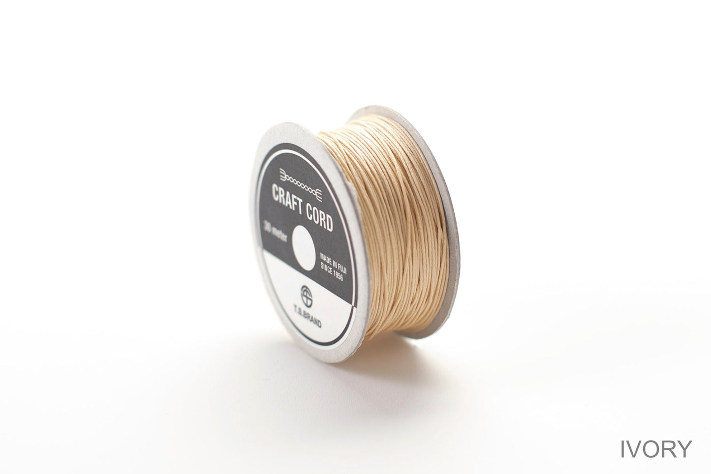 CRAFT CORD -WAX CORD- IVORY